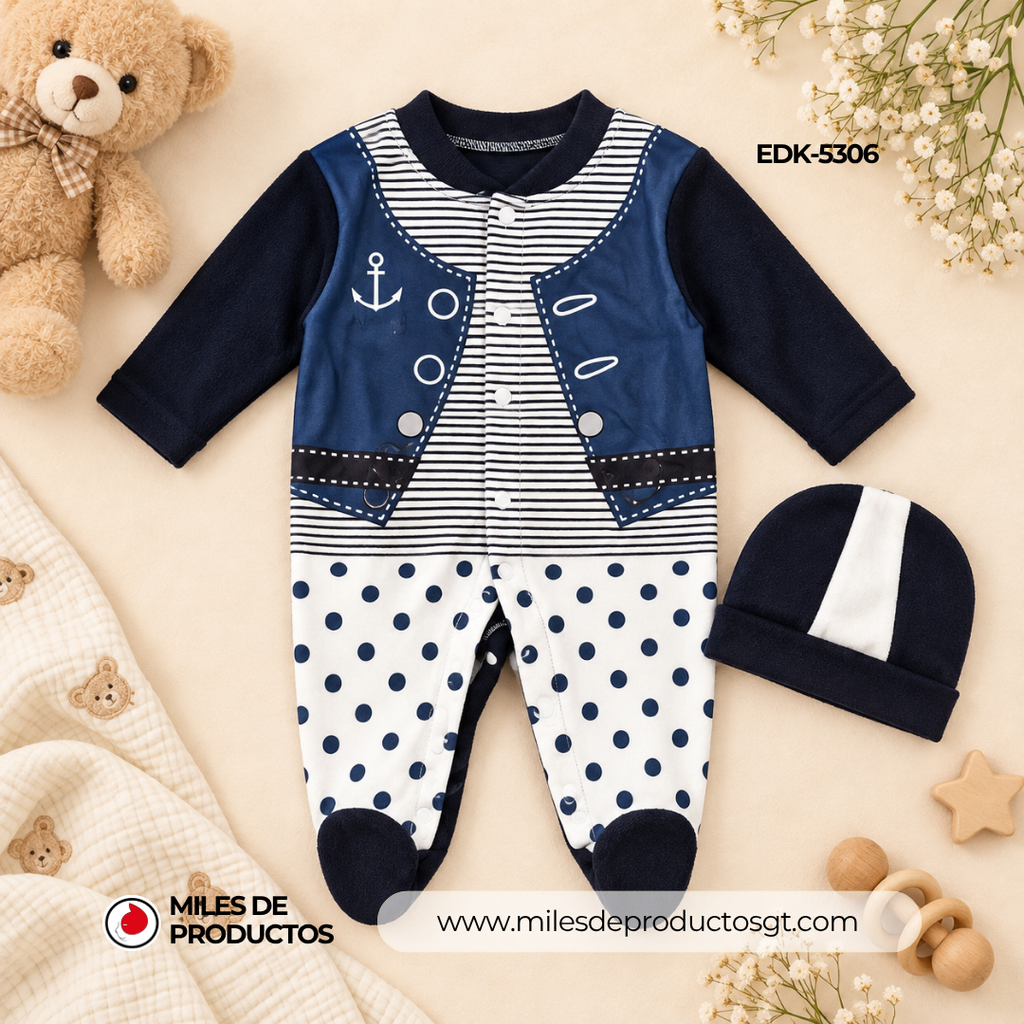 Ropa para niños de piratas EDK 5306