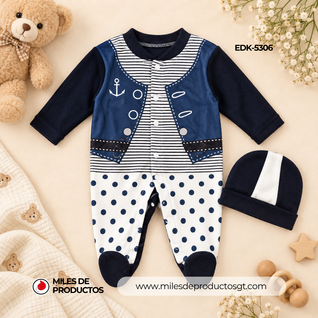 Ropa para niños de piratas EDK 5306