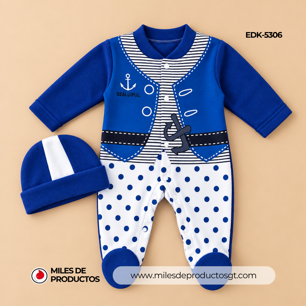 Ropa para niños de piratas EDK 5306
