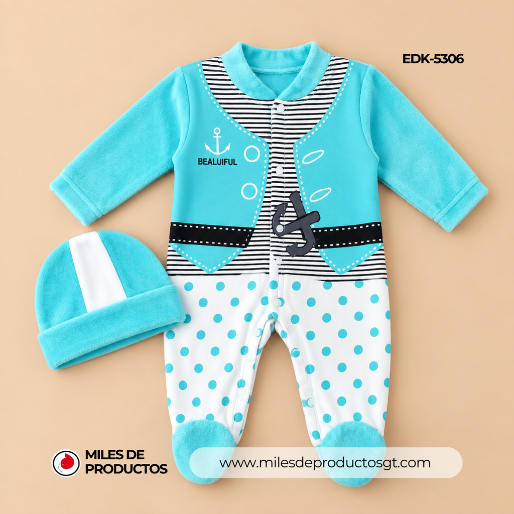 Ropa para niños de piratas EDK 5306
