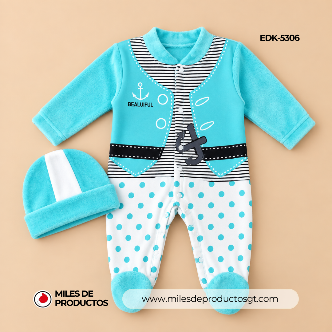 Ropa para niños de piratas EDK 5306