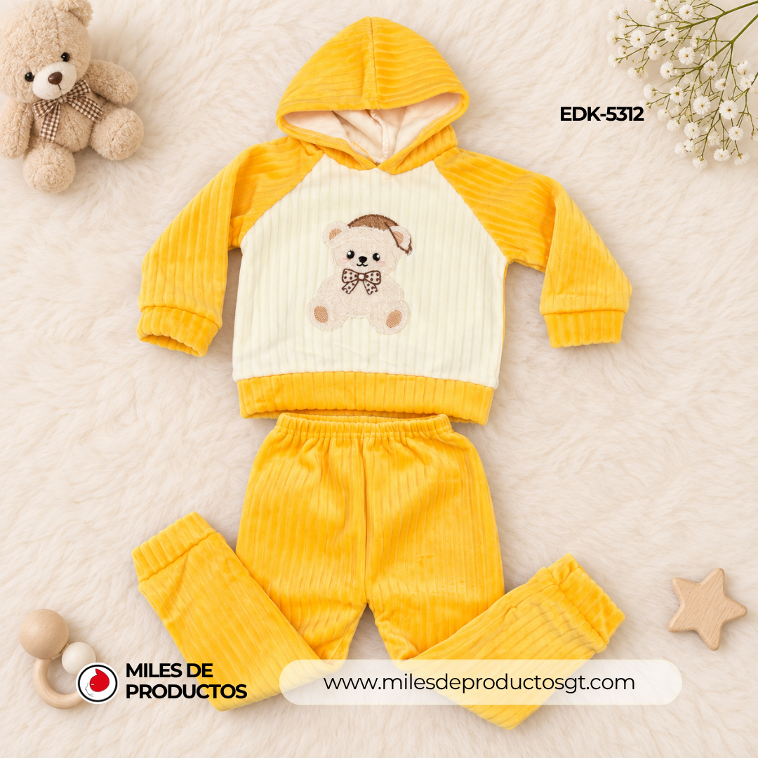 Conjunto de ropa para niños Talla 50, 55 y 60 EDK5312