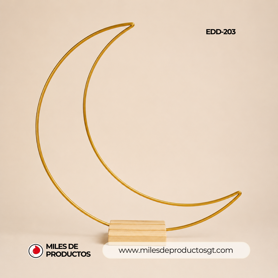 Centro de Mesa versátil en forma de luna EDD-203