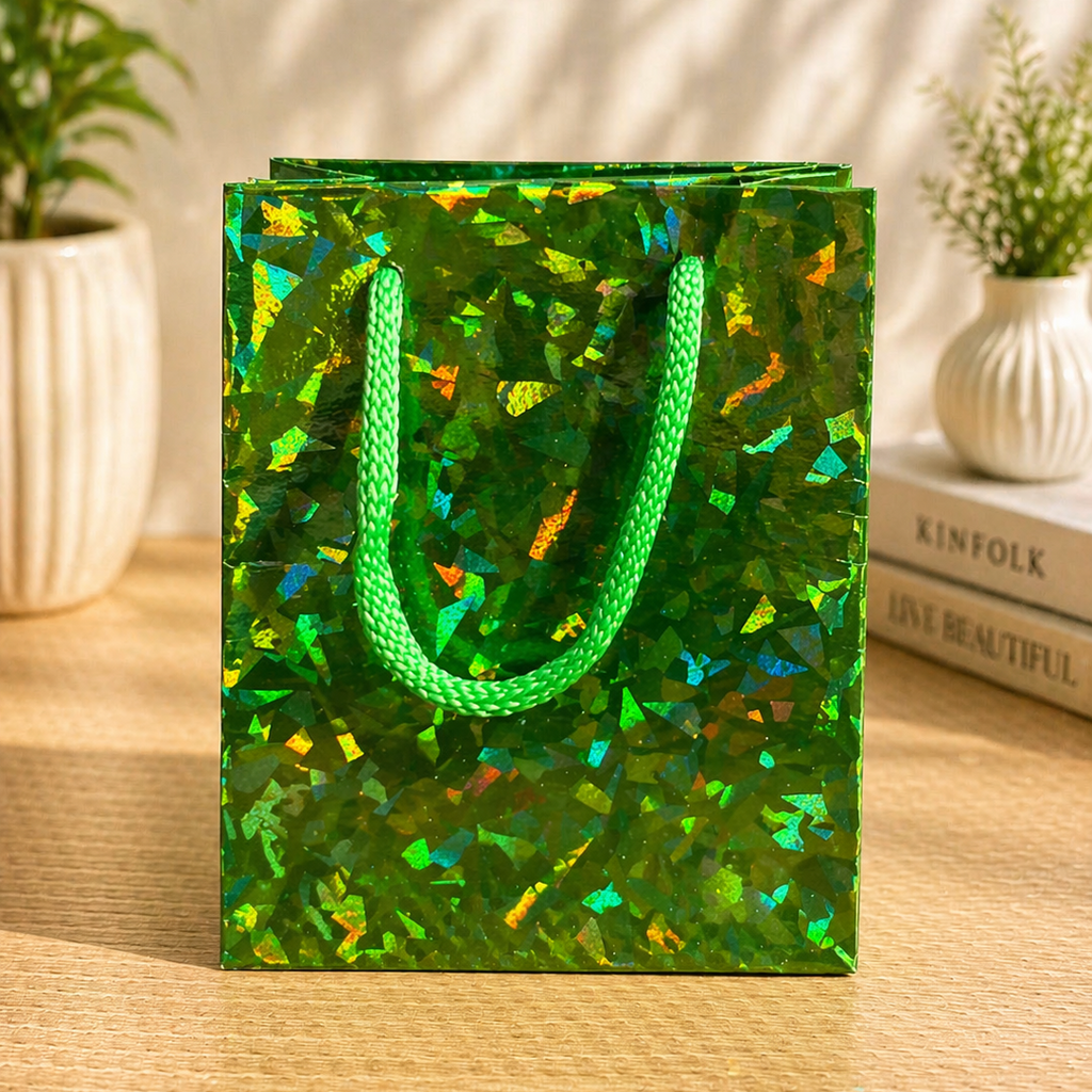 BOLSA DE REGALO LÁSER DE COLORES EAW-209