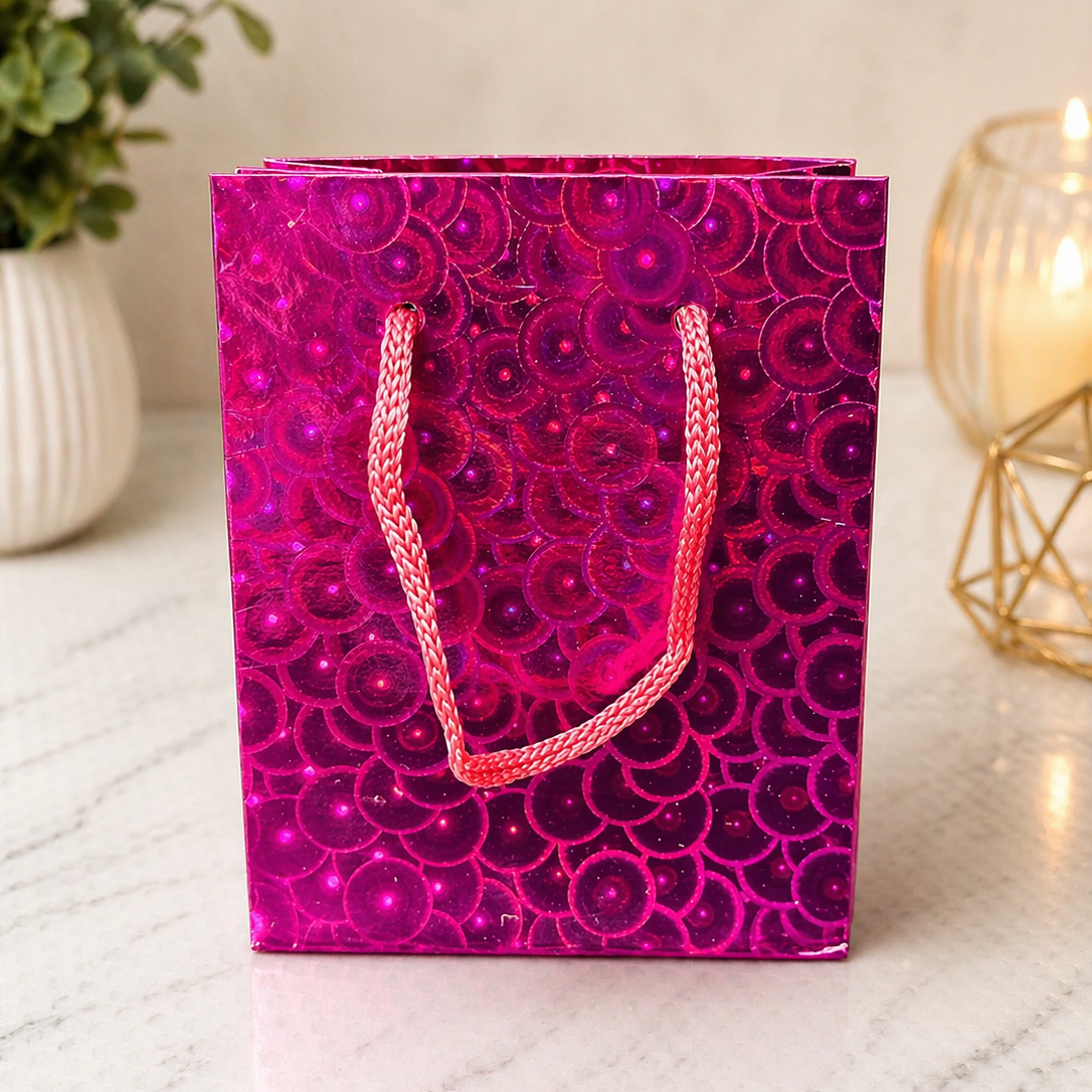 BOLSA DE REGALO LÁSER DE COLORES EAW-209