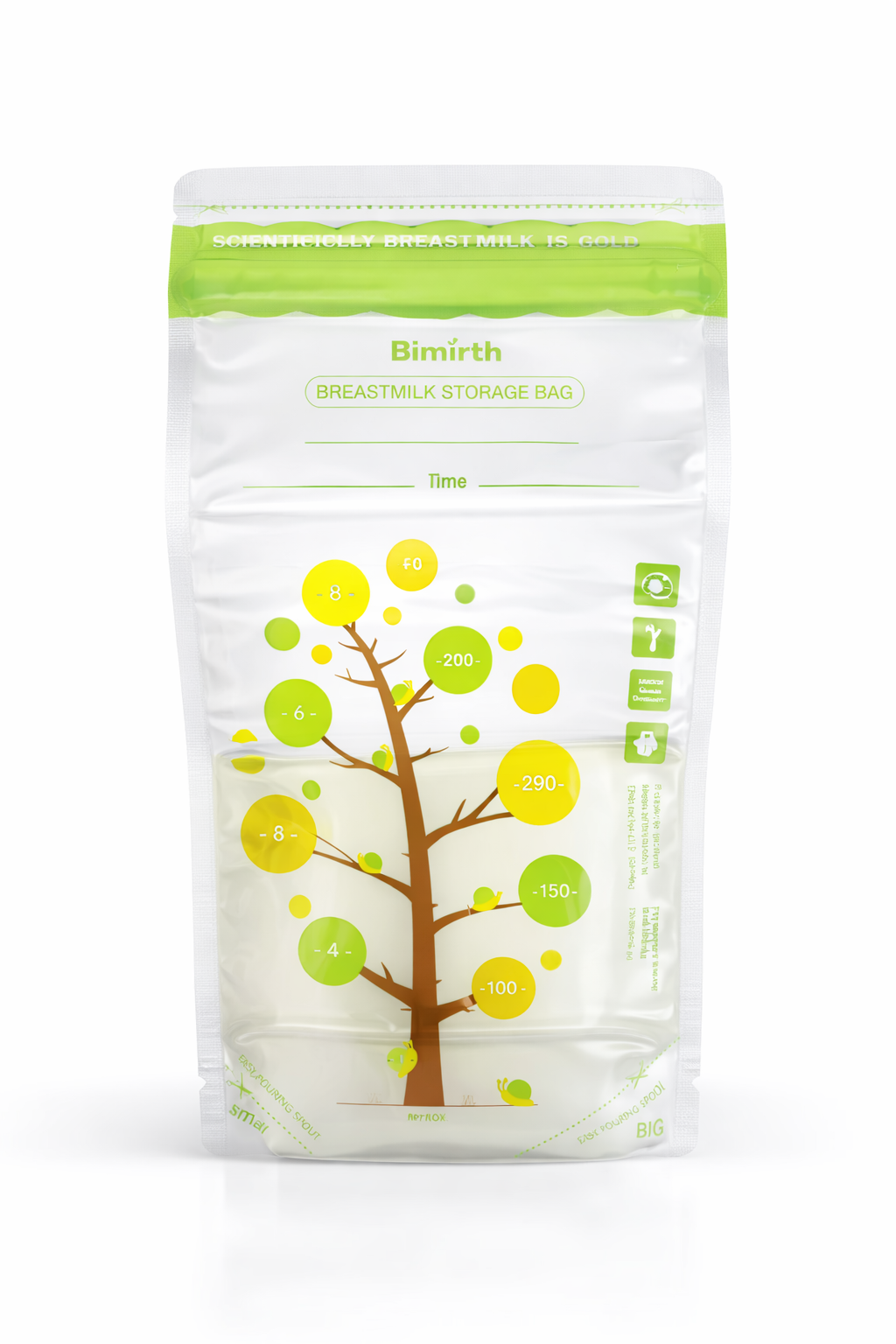 BOLSA DE PLÁSTICO PARA ALMACENAMIENTO DE LECHE DBC-105