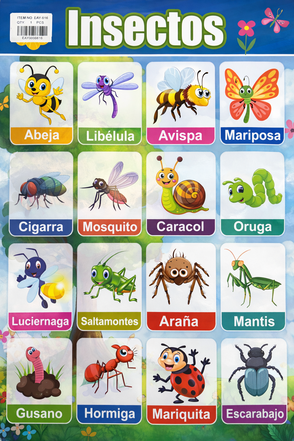 LAMINA INSECTOS EAY-816