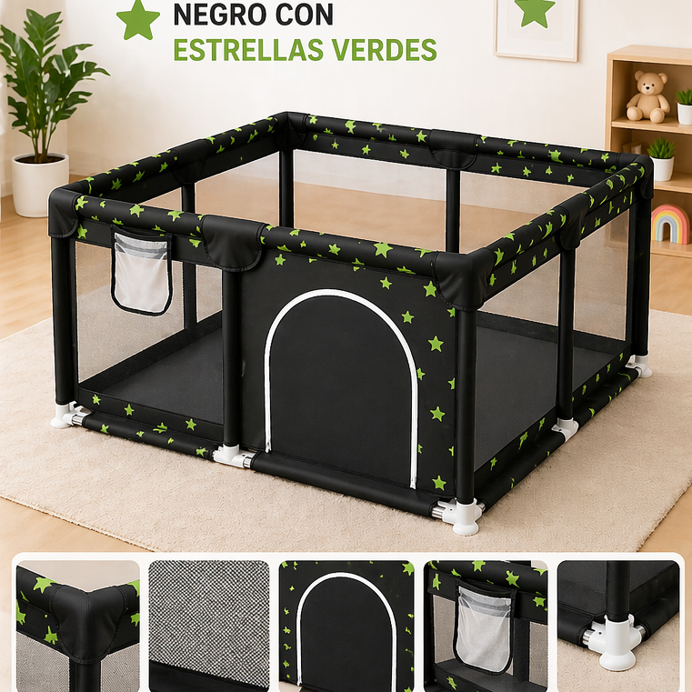 VALLA DE POLIÉSTER PARA CAMAS INFANTILES EAS-351