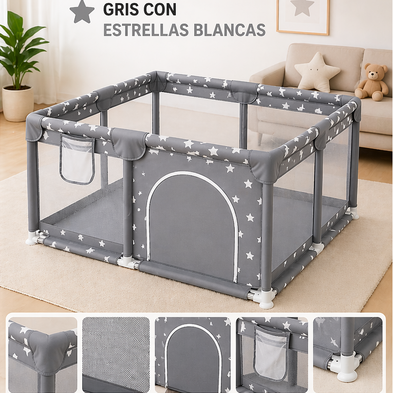 VALLA DE POLIÉSTER PARA CAMAS INFANTILES EAS-351