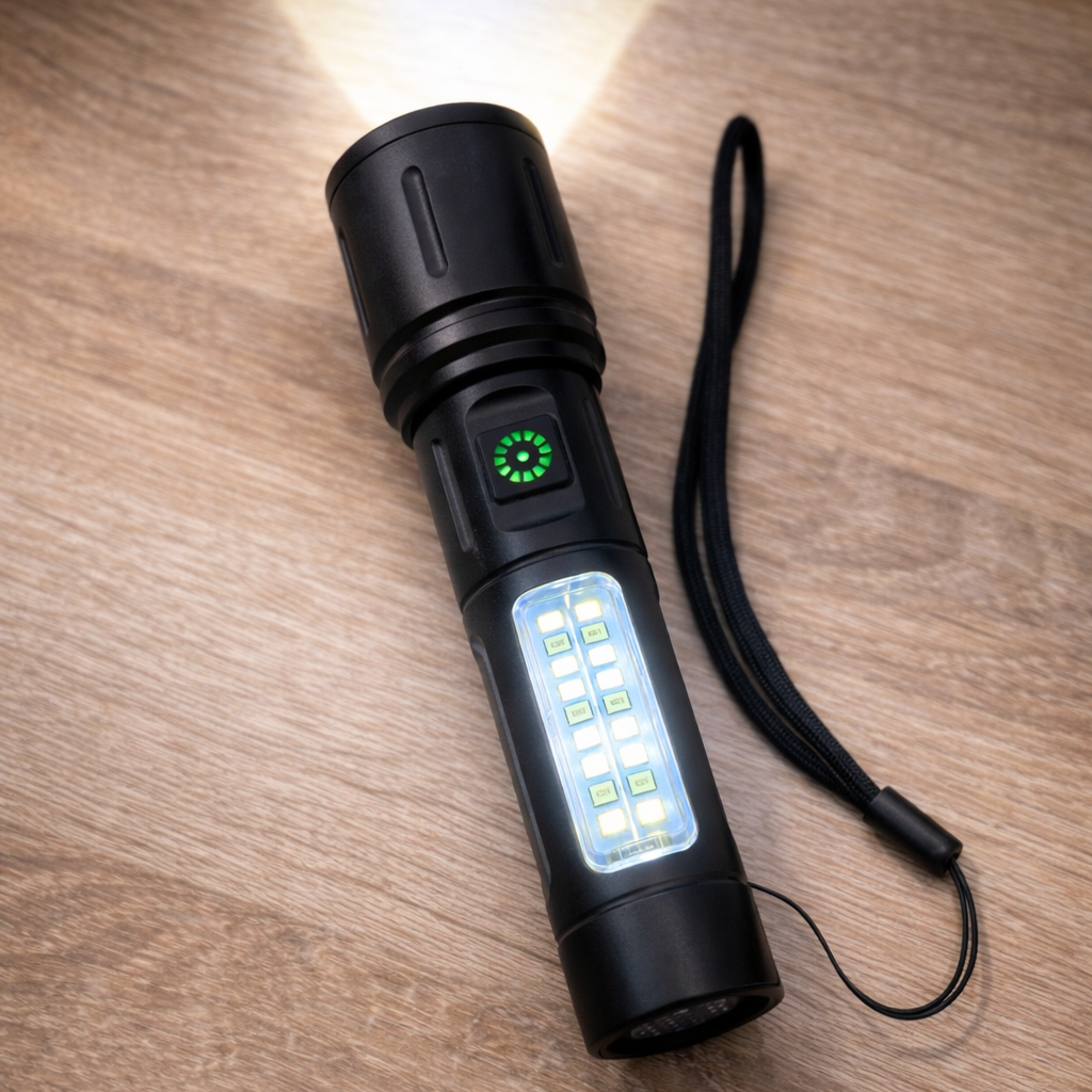 LINTERNA NEGRA DE PLÁSTICO PARA EXTERIORES EAQ-1151