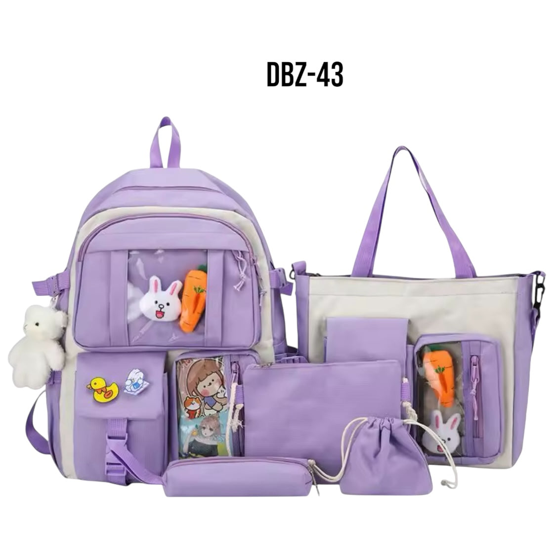SET DE MOCHILA DBZ-43 - miles-deproductos