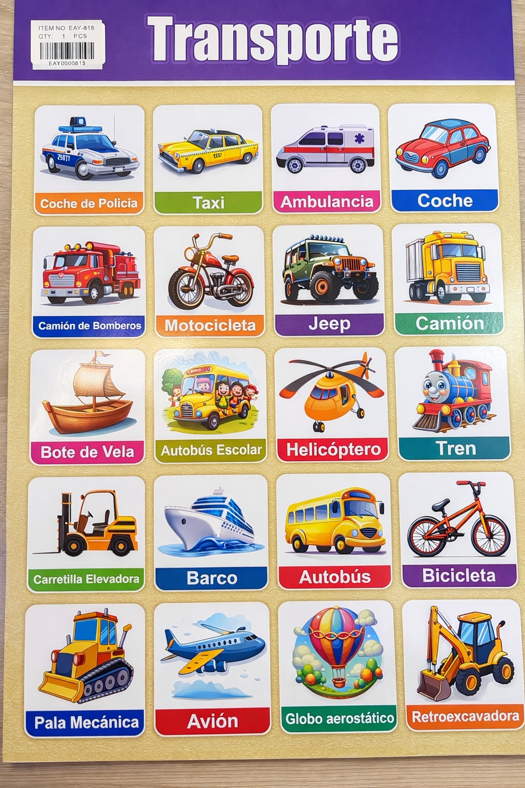 LAMINA DE TRANSPORTES EAY-815