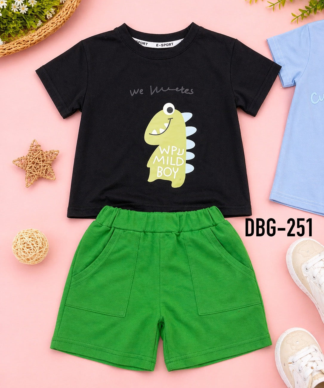 ROPA DE DINOSAURIO INFANTIL DE POLIÉSTER DBG-251