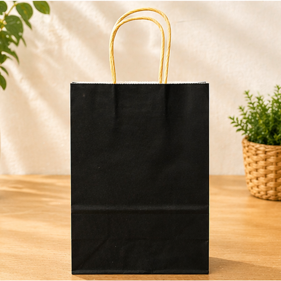 BOLSA DE PAPEL KRAFT PORTÁTIL DE COLORES EAW-205