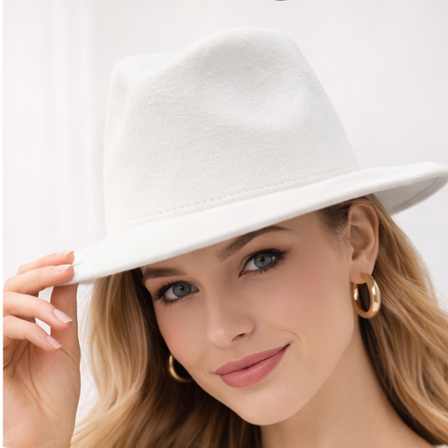 SOMBRERO DE PLÁSTICO DE TEJIDO VAQUERO DE COLORES EAW-1104