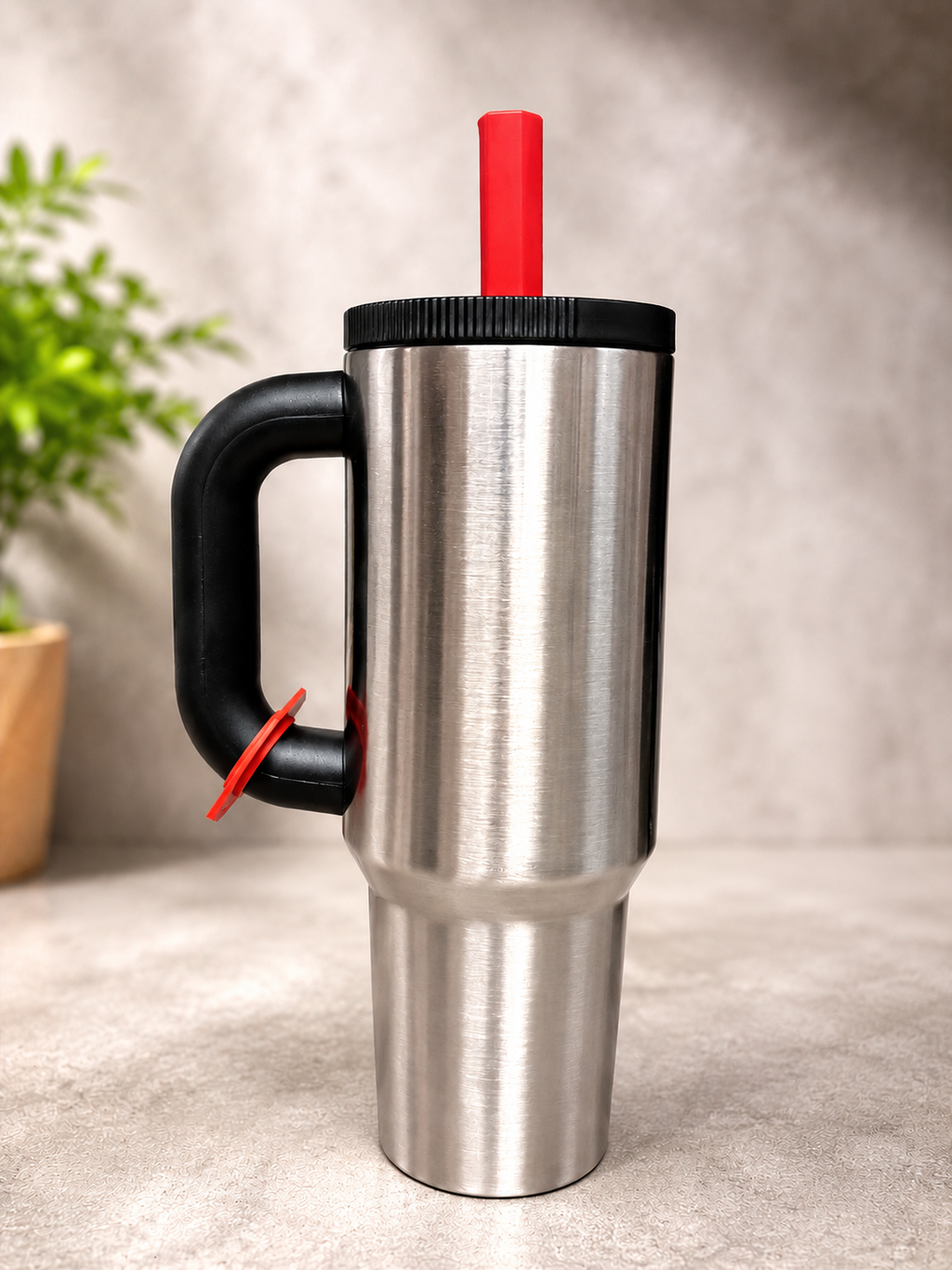 VASO PARA COCHE DE ACERO INOXIDABLE