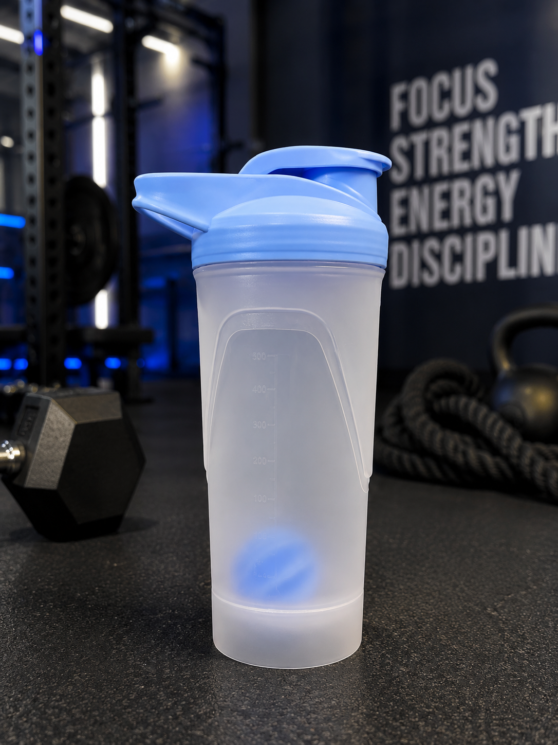 VASO TIPO SHAKER DE PLASTICO TRANSPARENTE DE 800 ML ,EDC700