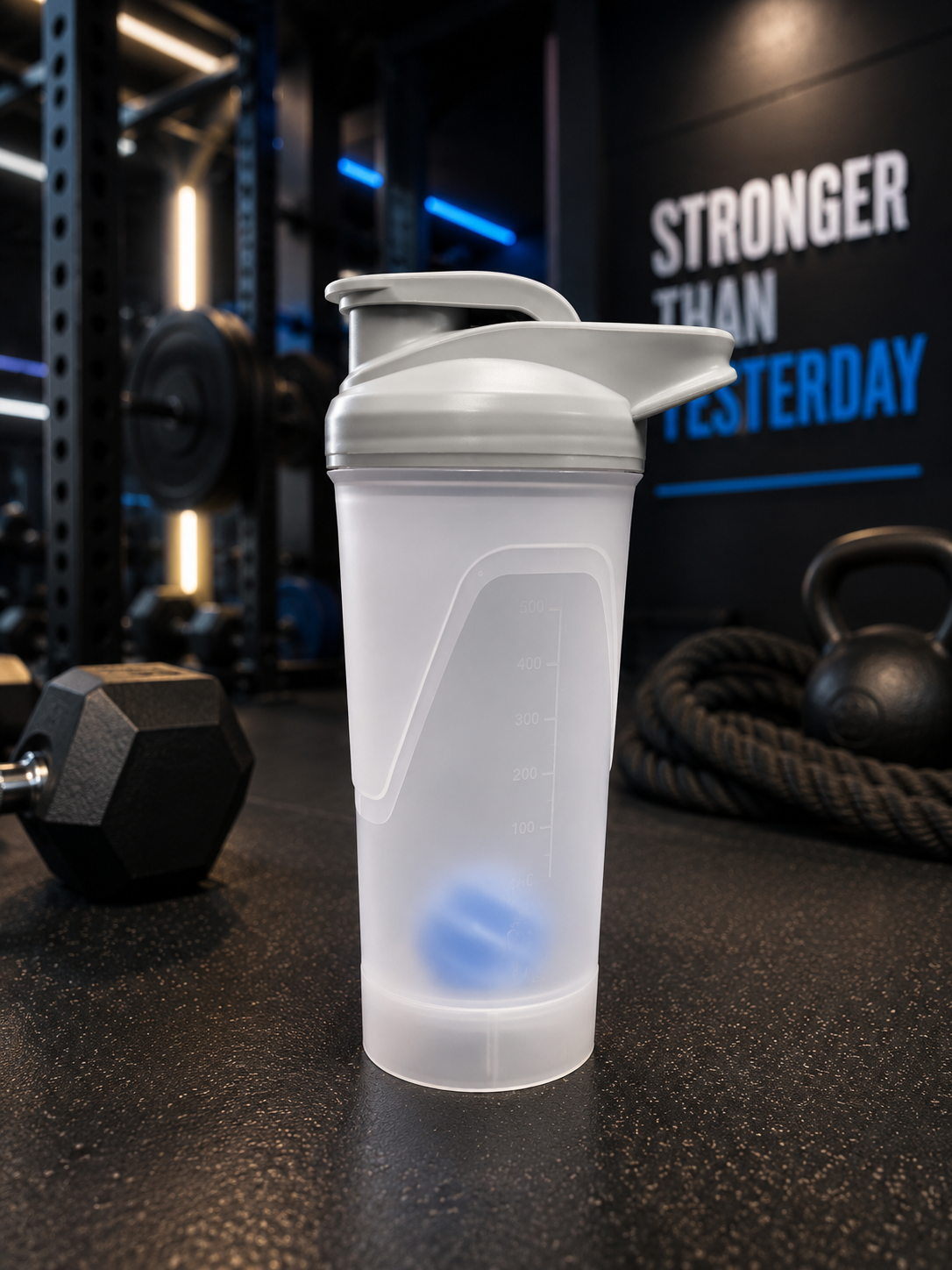 VASO TIPO SHAKER DE PLASTICO TRANSPARENTE DE 800 ML ,EDC700