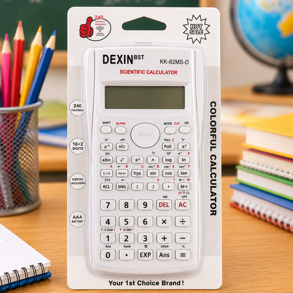 CALCULADORA DE COLORES DE PLÁSTICO  EDE-900