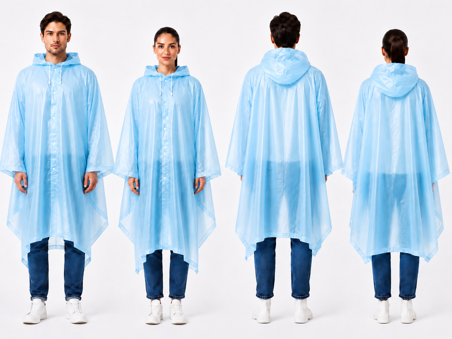 IMPERMEABLE PORTATIL DE PLASTICO PARA ADULTOS 95 G
