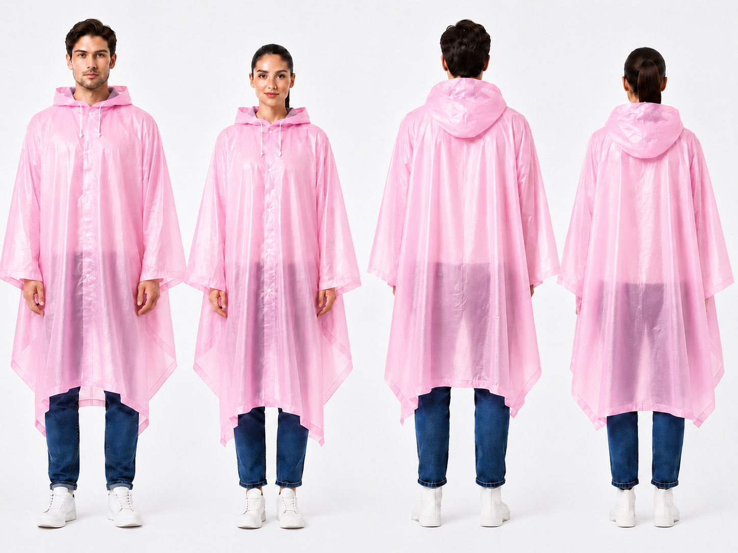 IMPERMEABLE PORTATIL DE PLASTICO PARA ADULTOS 95 G