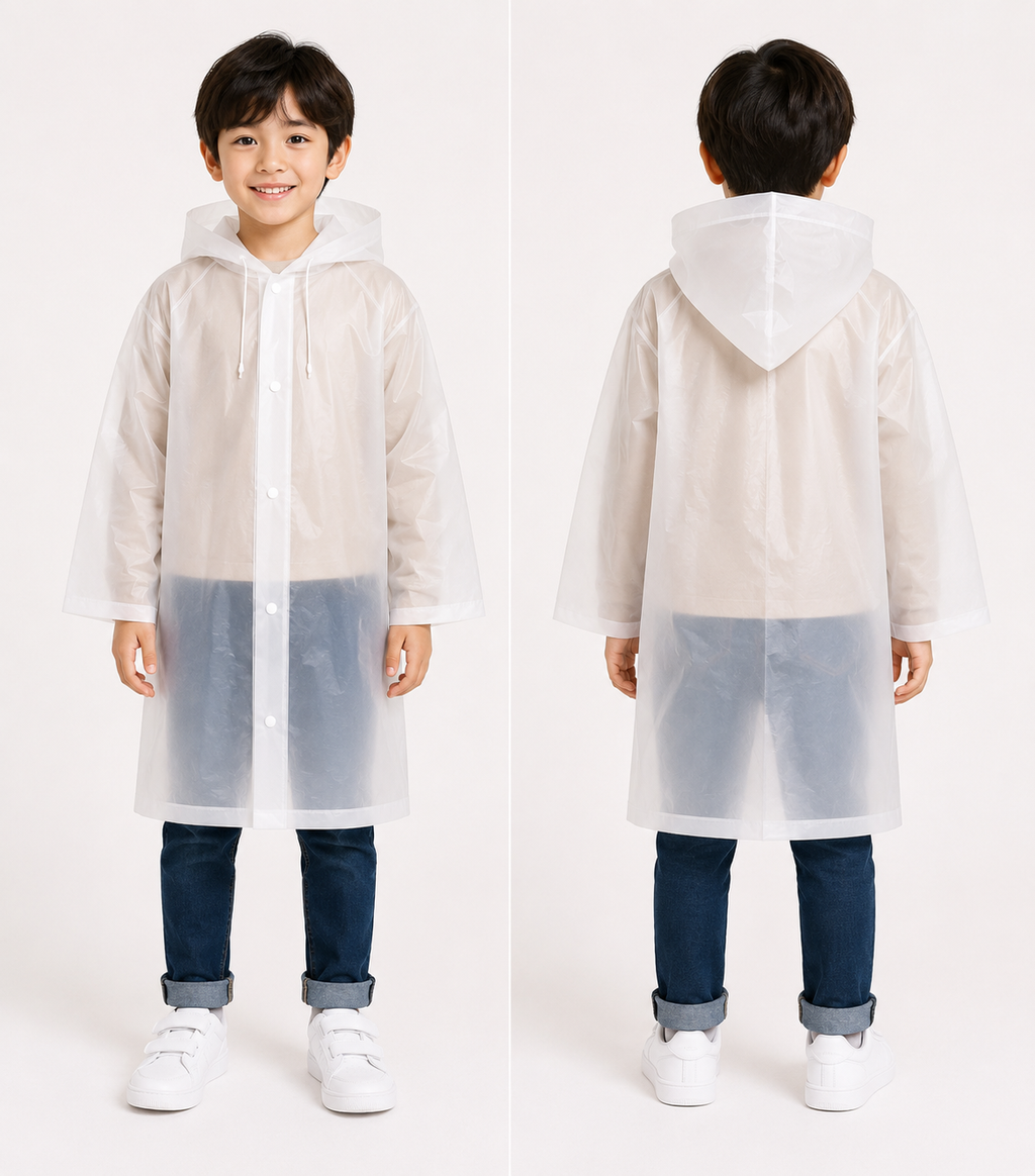 IMPERMEABLE INFANTIL DE PLASTICO PRACTICO 95G edc 607