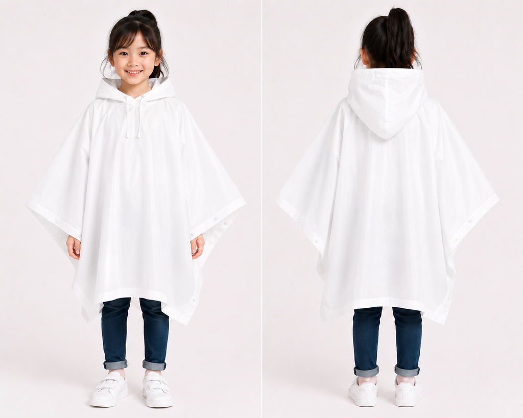 IMPERMEABLE INFANTIL CON FORMA DE RELOJ PORTATIL 135G