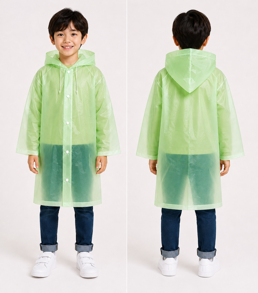 IMPERMEABLE INFANTIL DE PLASTICO PRACTICO 95G edc 607
