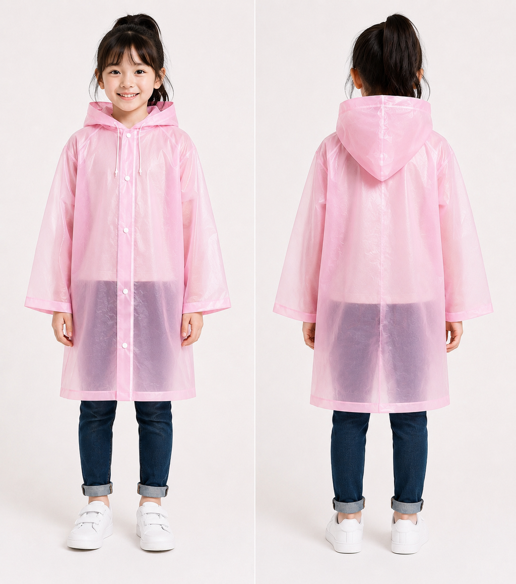 IMPERMEABLE INFANTIL DE PLASTICO PRACTICO 95G edc 607