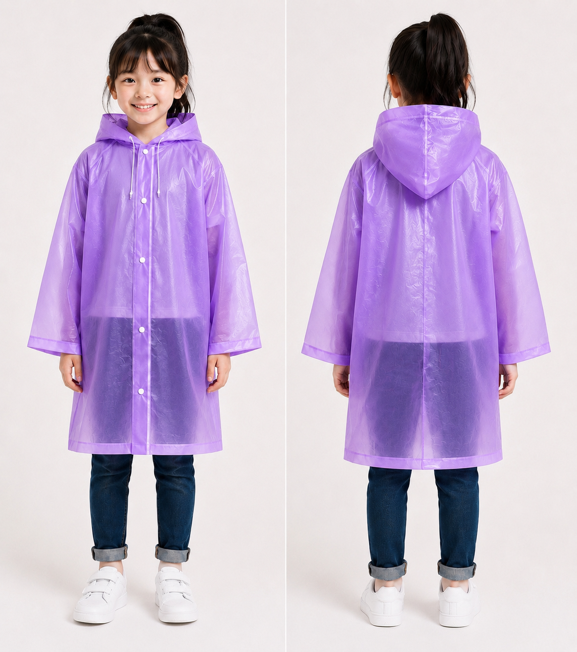IMPERMEABLE INFANTIL DE PLASTICO PRACTICO 95G edc 607