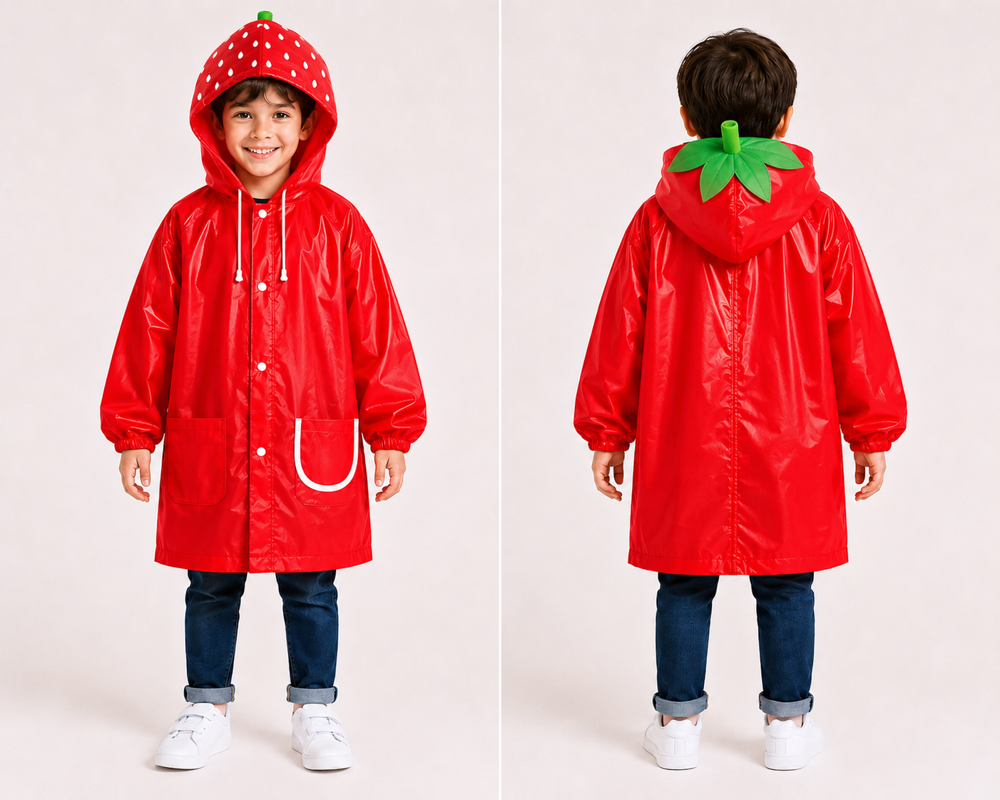 CAPA DE PLASTICO CON FORMA DE ANIMALITO PARA NIÑOS 130 G  EDC 600