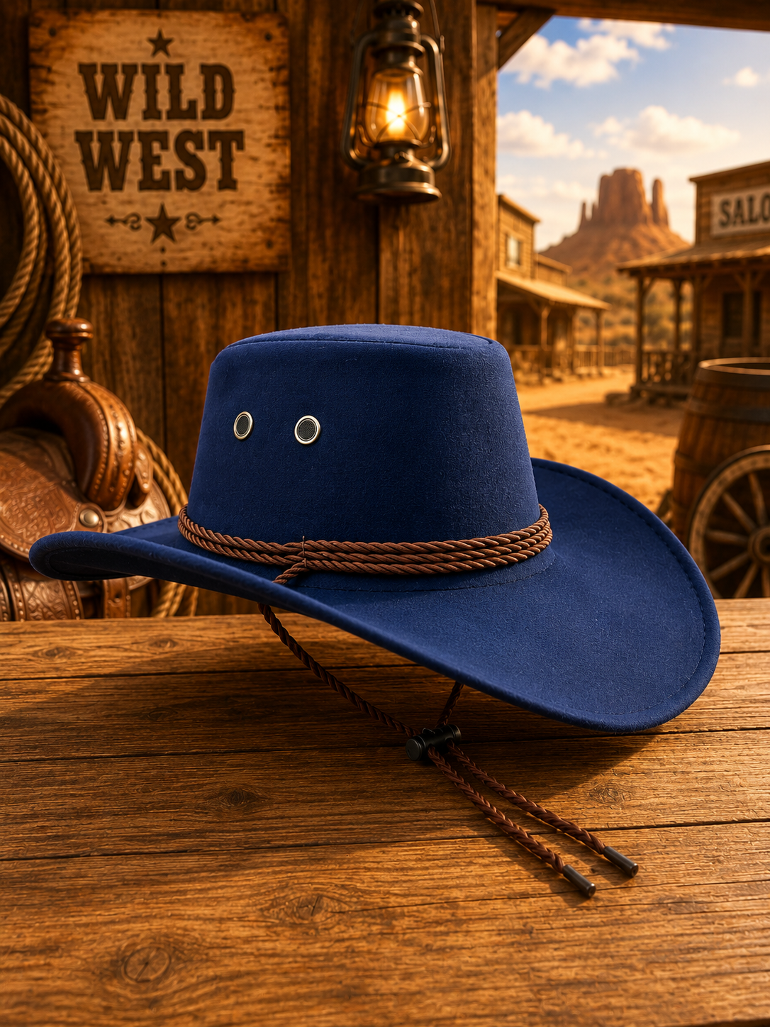 SOMBRERO VAQUERO DE HOMBRE  VARIEDAD DE COLORES
