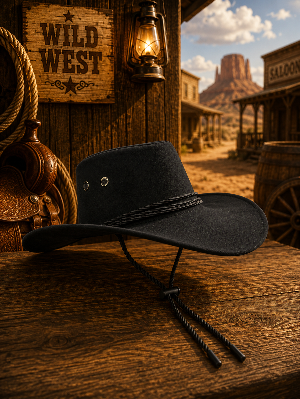 SOMBRERO VAQUERO DE HOMBRE  VARIEDAD DE COLORES