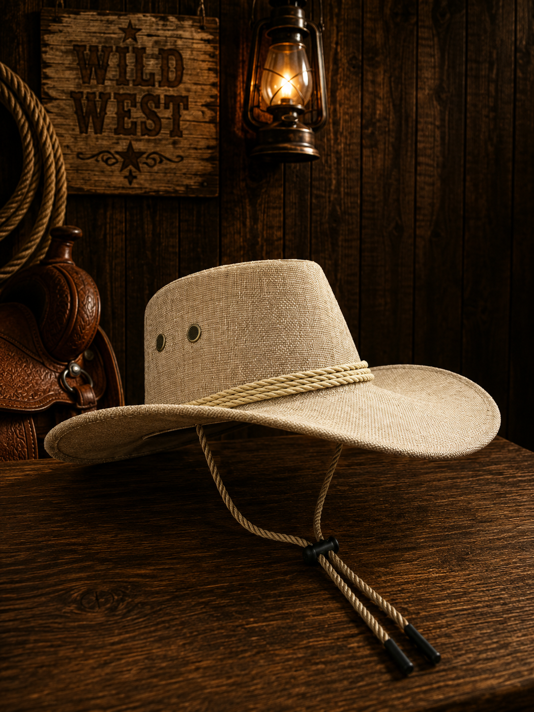 SOMBRERO VAQUERO DE TELA  EDE 820,823...