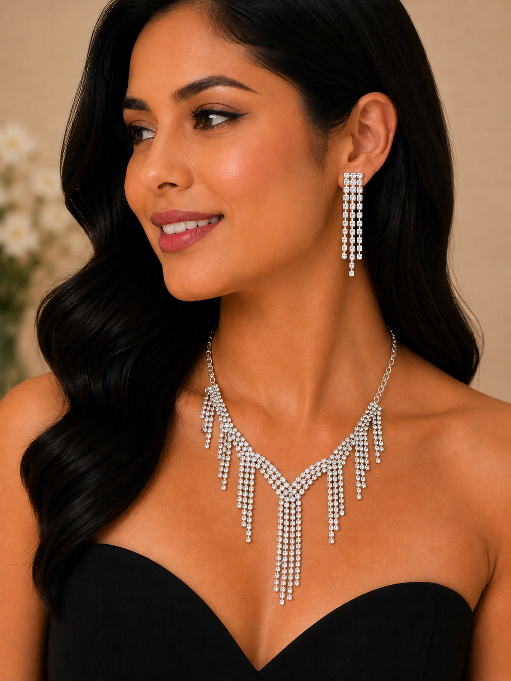 COLLAR DE ALEACIÓN PARA MUJER, DISEÑO MIXTO