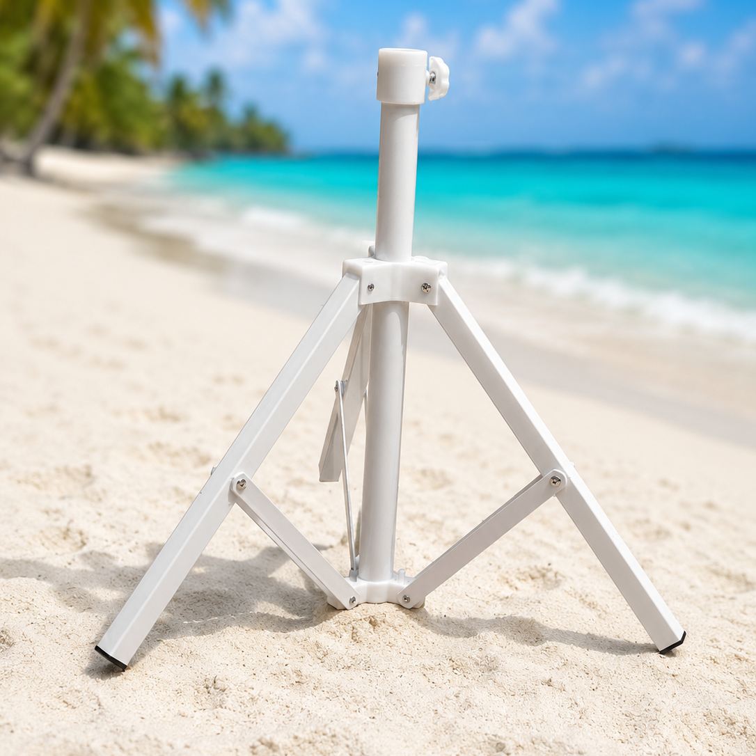 SOPORTE DE HIERRO PARA SOMBRILLAS DE PLAYA