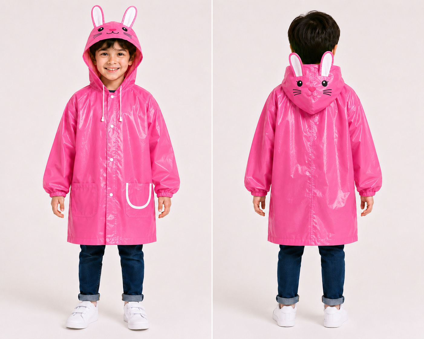 CAPA DE PLASTICO CON FORMA DE ANIMALITO PARA NIÑOS 130 G  EDC 600