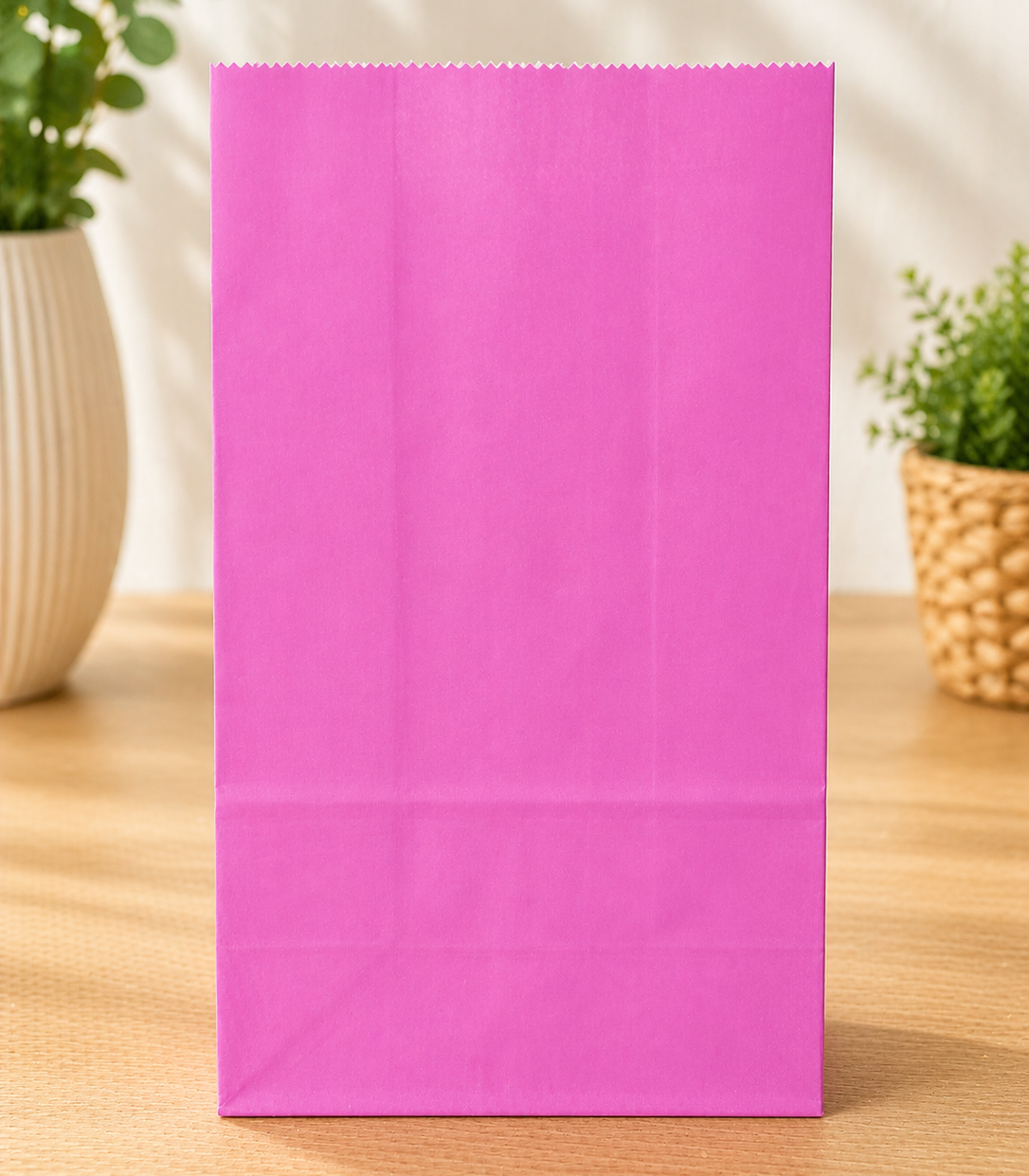 BOLSA DE PAPEL KRAFT PORTÁTIL DE COLORES EAW-208