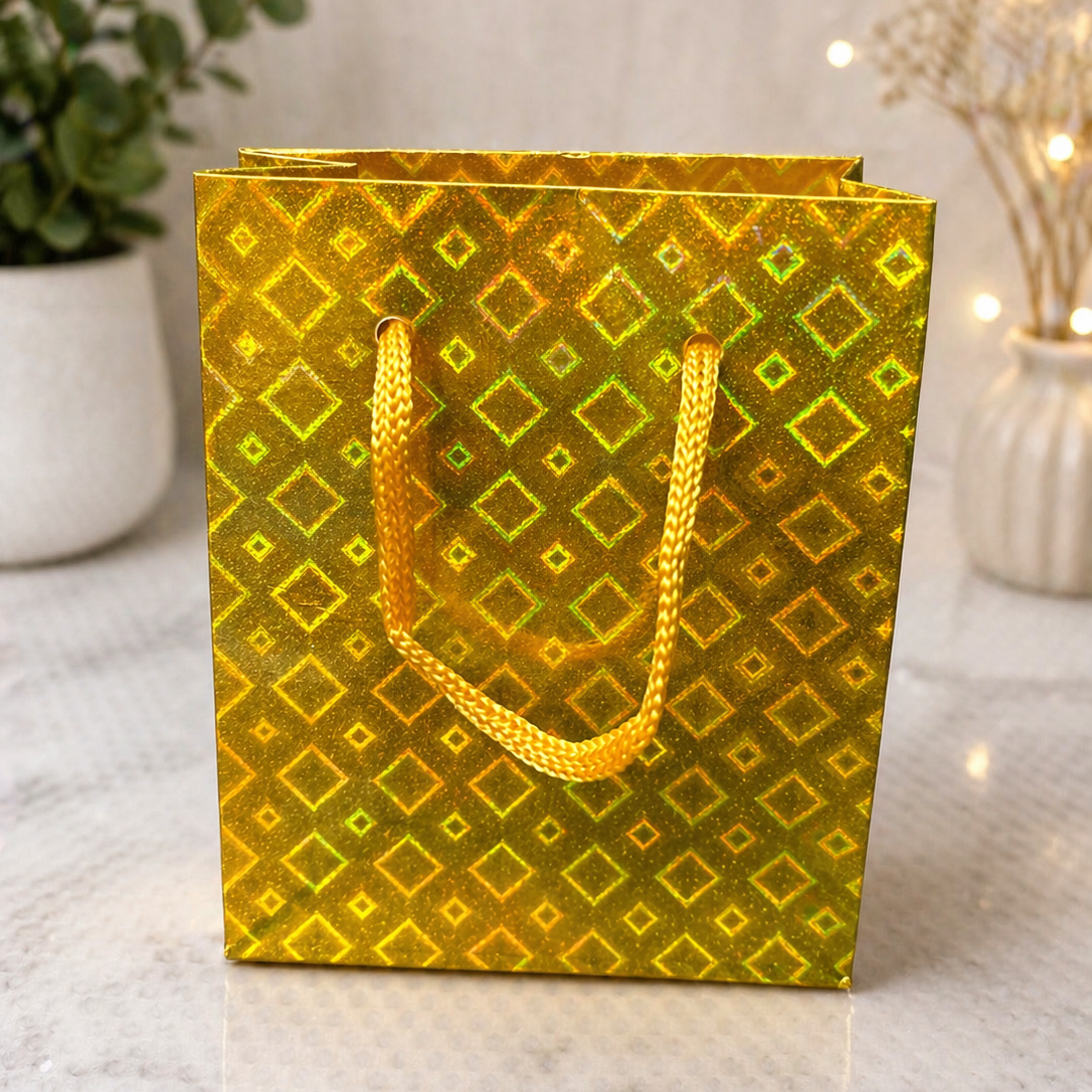 BOLSA DE REGALO LÁSER DE COLORES EAW-209