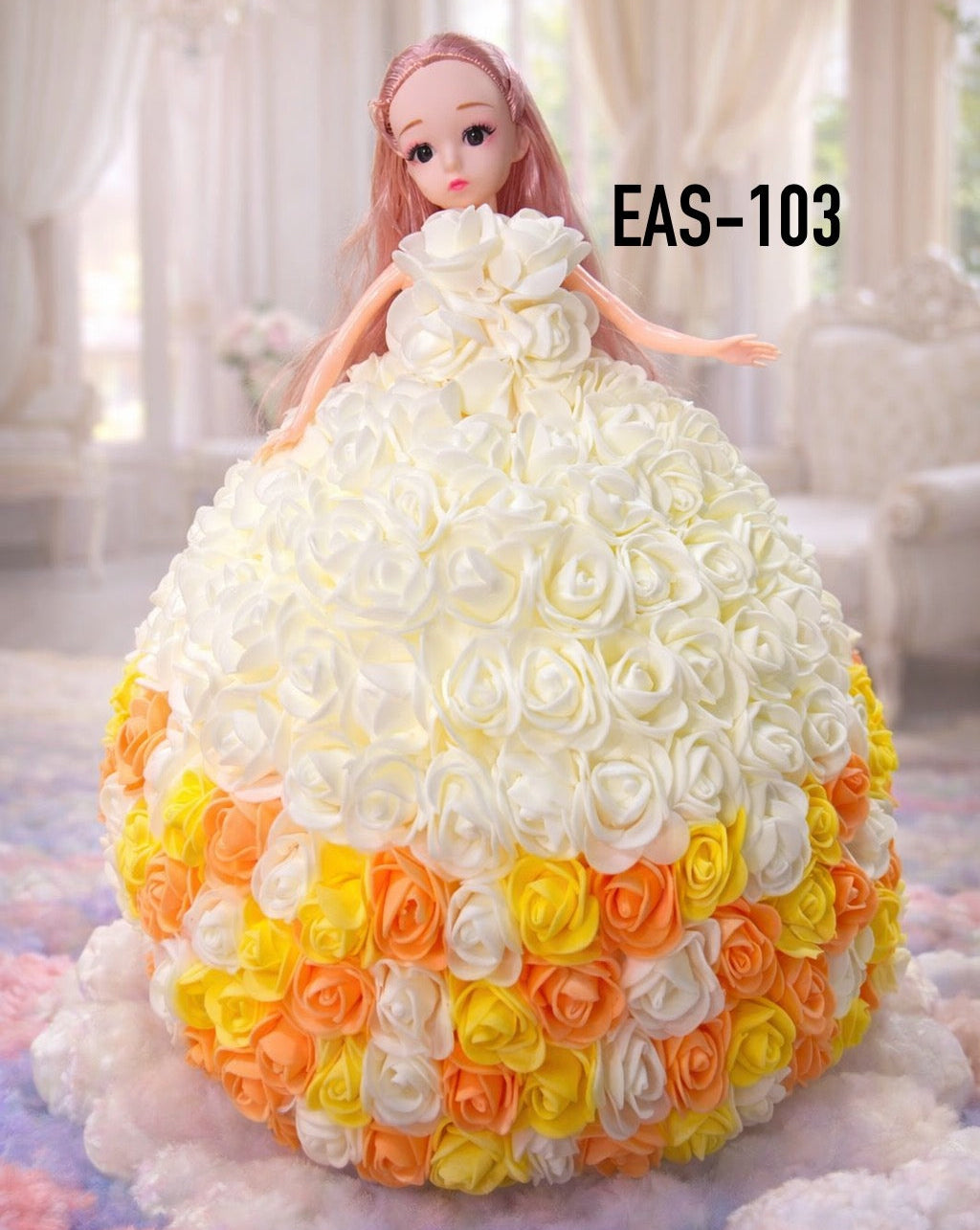 MUÑECA DE FLORES DE FOAMY EAS-103