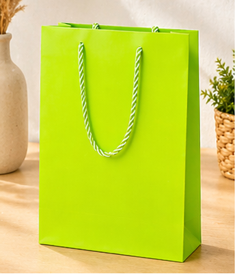 BOLSA DE PAPEL DE REGALO PORTÁTIL DE COLORES EAW-203