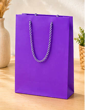 BOLSA DE PAPEL DE REGALO PORTÁTIL DE COLORES EAW-203