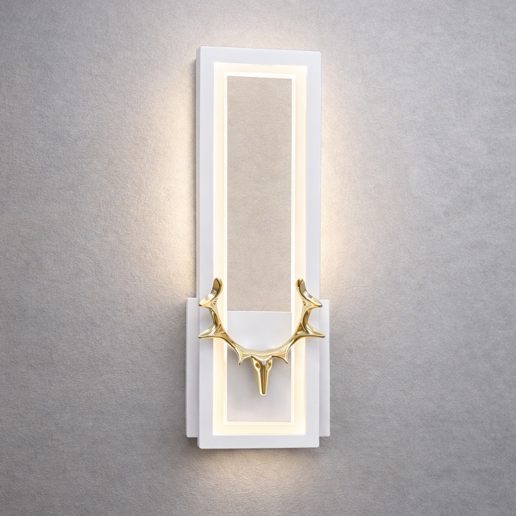 LÁMPARA DE PARED LED  EN FORMA DE CUERNO DE CIERVO DBY-174