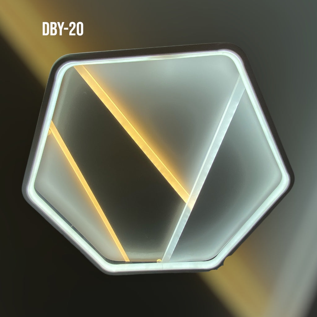 LAMPARA GEOMETRICA EN FORMA DE HEXAGONO - miles-deproductos