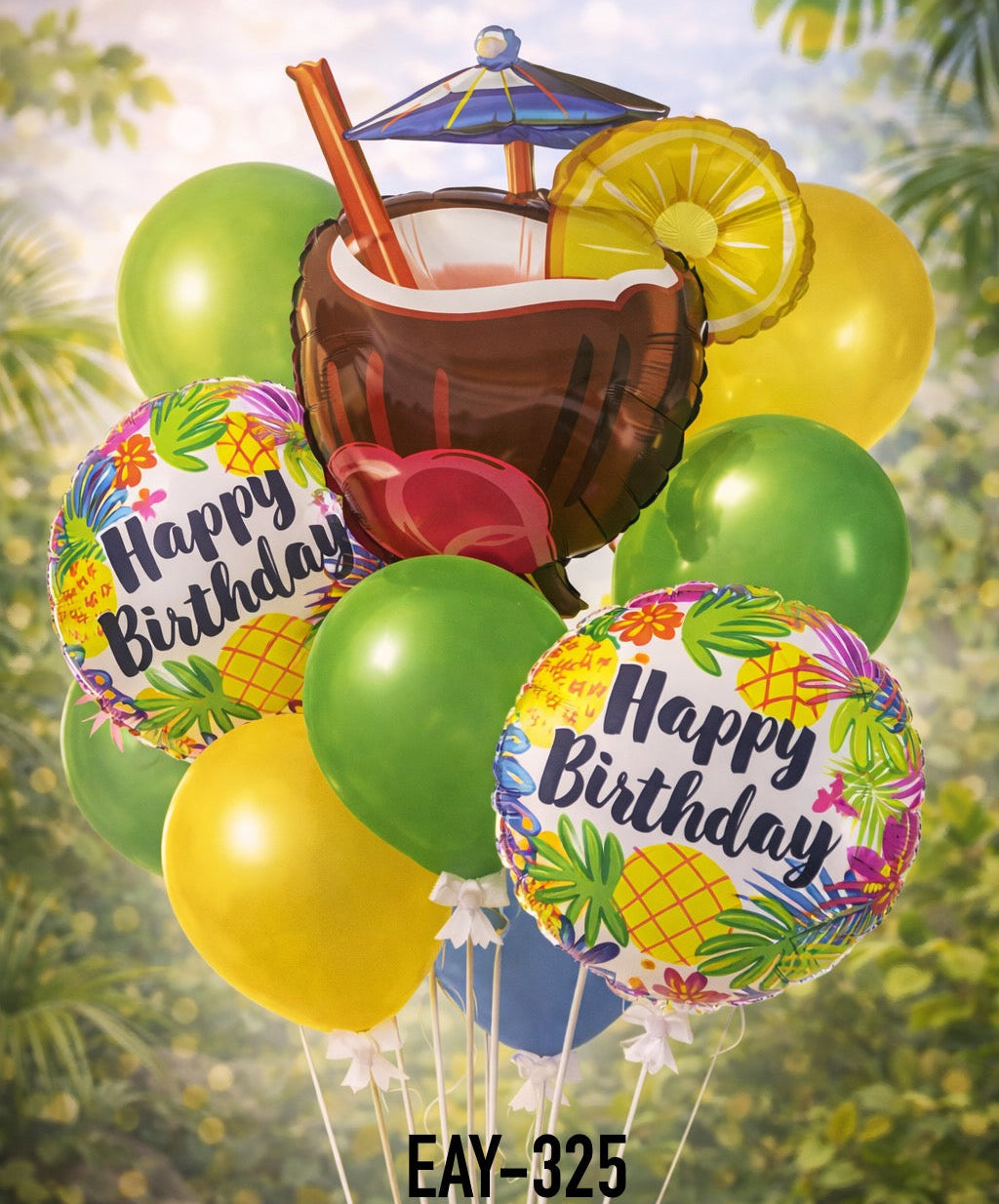SET DE GLOBOS TROPICALES EAY-325