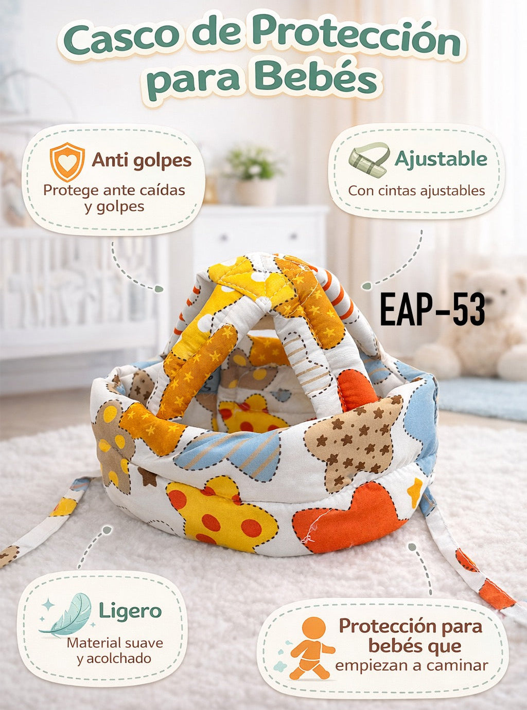 GORRO ANTIGOLPES  EAP-53