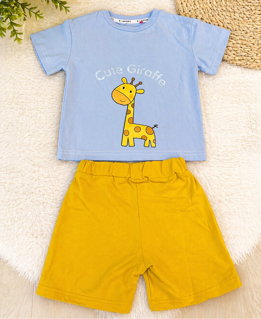 ROPA INFANTIL JIRAFA DE POLIÉSTER DBG-252