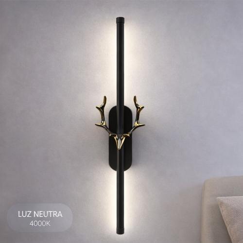 LÁMPARA DE PARED LED DE PLÁSTICO CON FORMA DE CUERNO DE CIERVO DBY-178