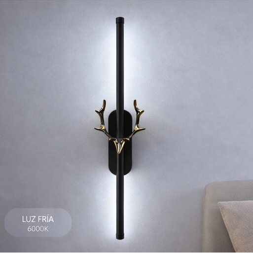 LÁMPARA DE PARED LED DE PLÁSTICO CON FORMA DE CUERNO DE CIERVO DBY-178