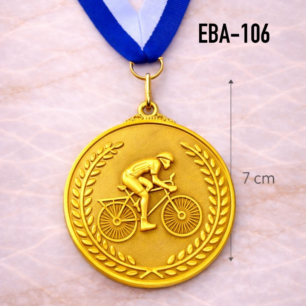 MEDALLA DE ORO EN BICICLETA EBA-106
